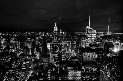 Free Stock Photo of Dark City