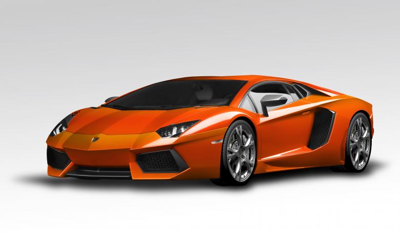 Free stock image of Lamborghini Aventador Orange created by Piotr Grudzien