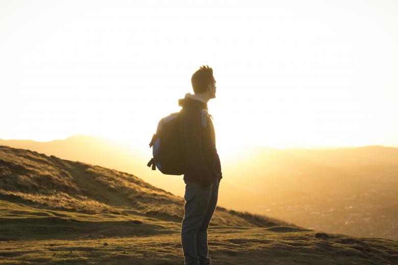 Free stock image of Hiker in the Sun created by Unsplash