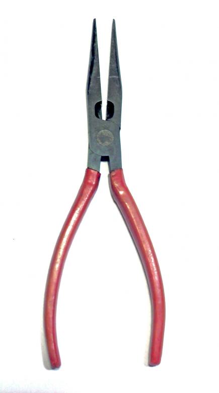 Free stock image of Steel needle nose pliers created by David M