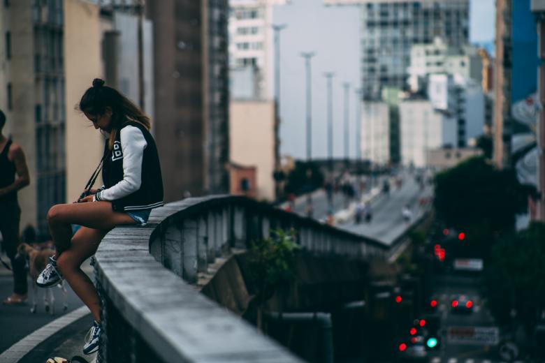 Free stock image of Girl Sitting created by StockSnap