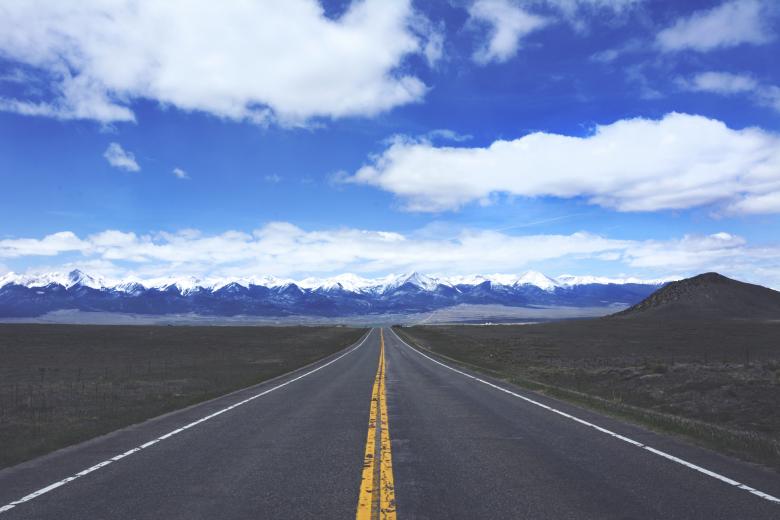 Free stock image of Road To The Mountain created by StockSnap