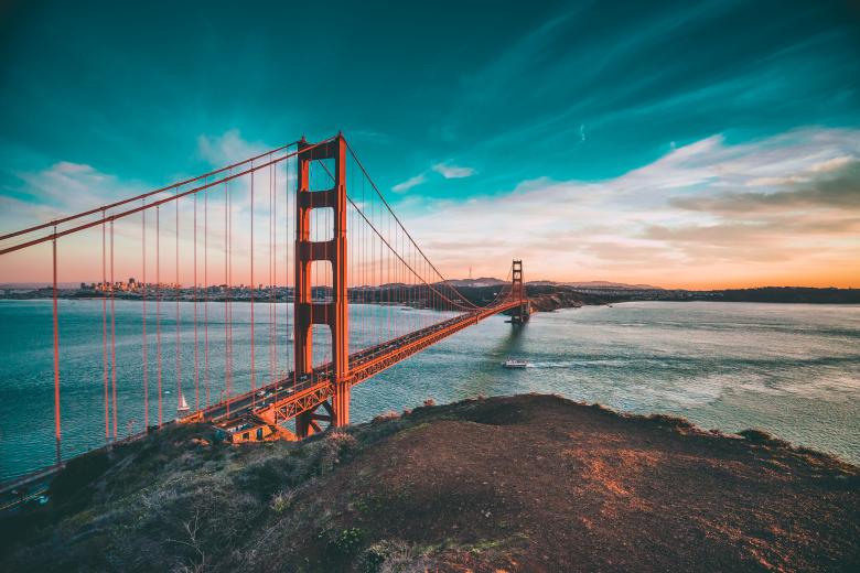 Free stock image of Red Bridge created by StockSnap
