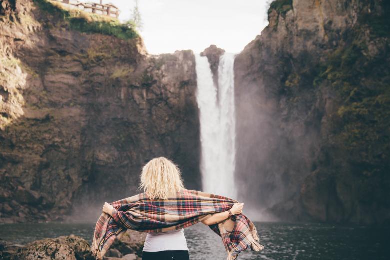 Free stock image of Waterfall created by StockSnap