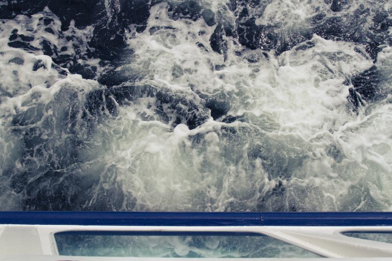 Free stock image of Water under the Ship created by Unsplash
