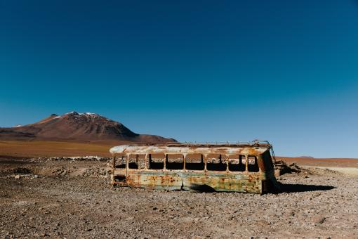 Free Stock Photo of Old Bus
