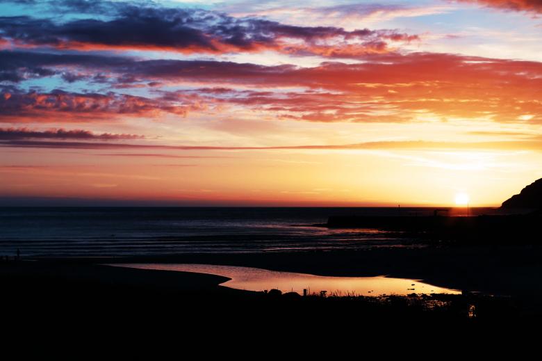 Free stock image of Beautiful Sunset created by StockSnap