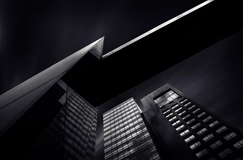 Free stock image of Dark Skyscrapers created by StockSnap