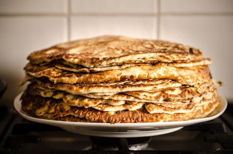 Free stock image of Pancakes created by StockSnap