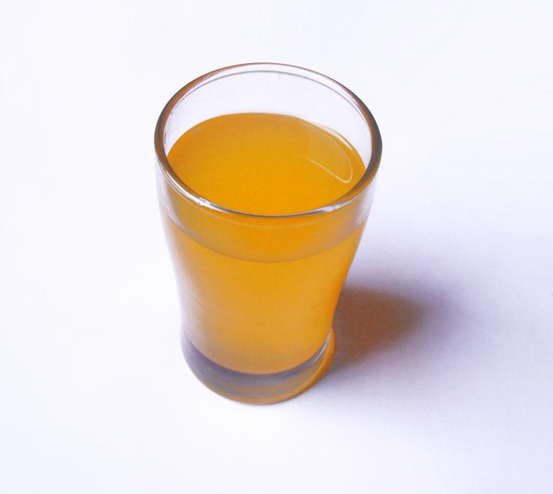 Free stock image of Orange juice in a glass created by David M