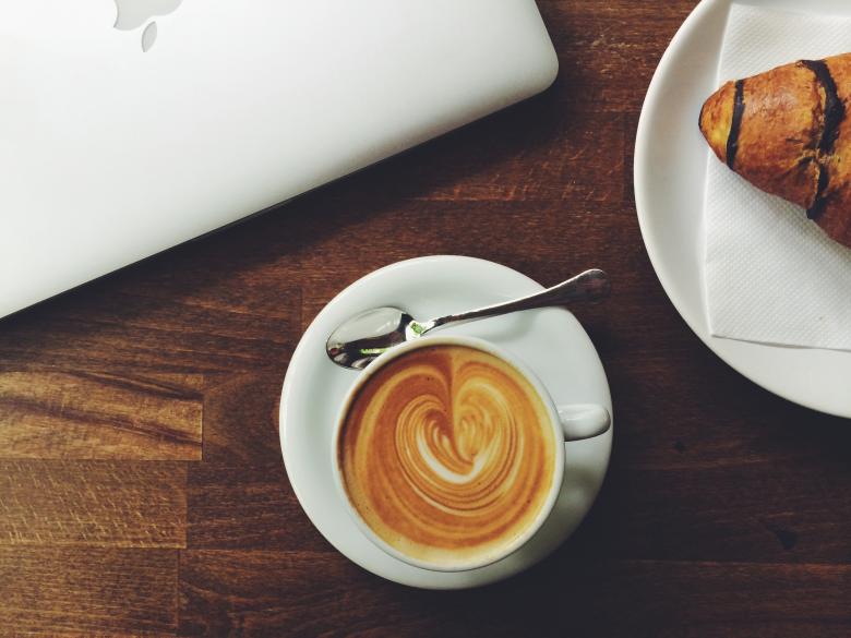 Free stock image of Bread With Coffee created by StockSnap