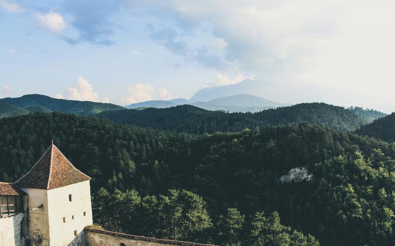 Free stock image of Building on the Mountain created by StockSnap