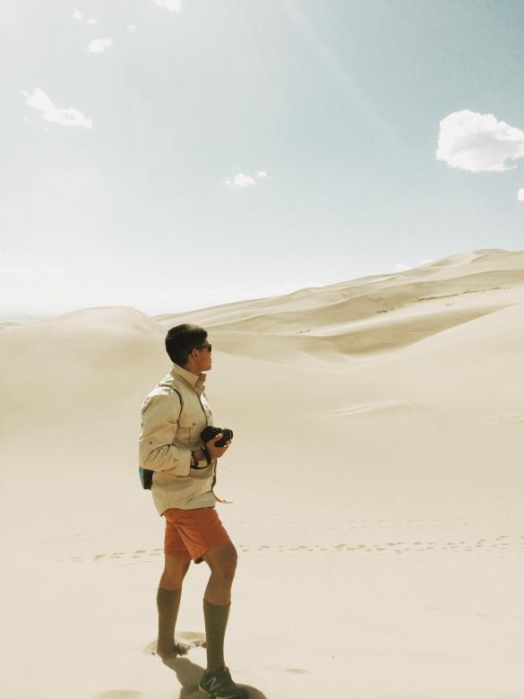 Free stock image of Desert Walk created by StockSnap