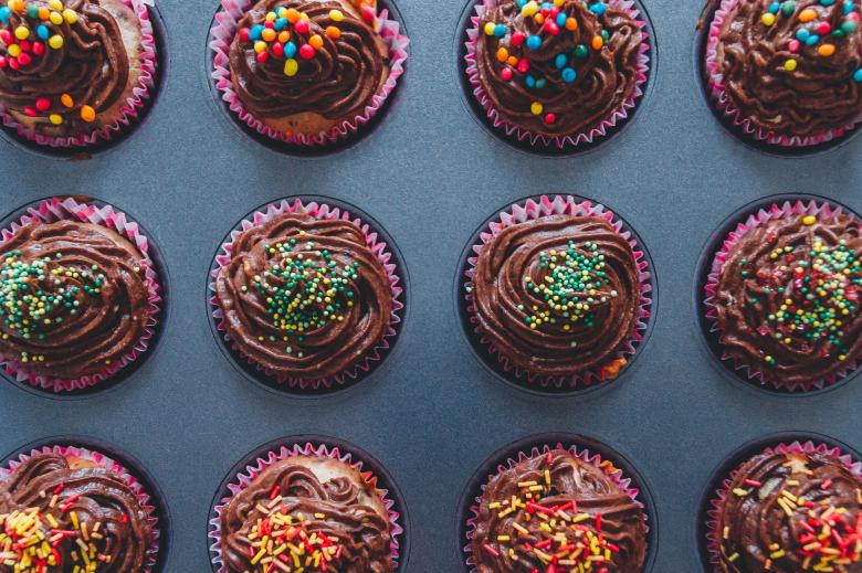 Free stock image of Cupcakes created by StockSnap
