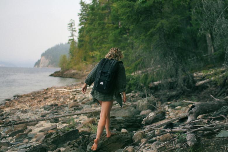 Free stock image of Walking On The Beach created by StockSnap