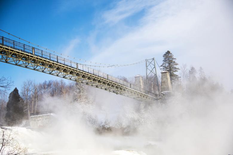 Free stock image of Bridge in Winter created by Unsplash