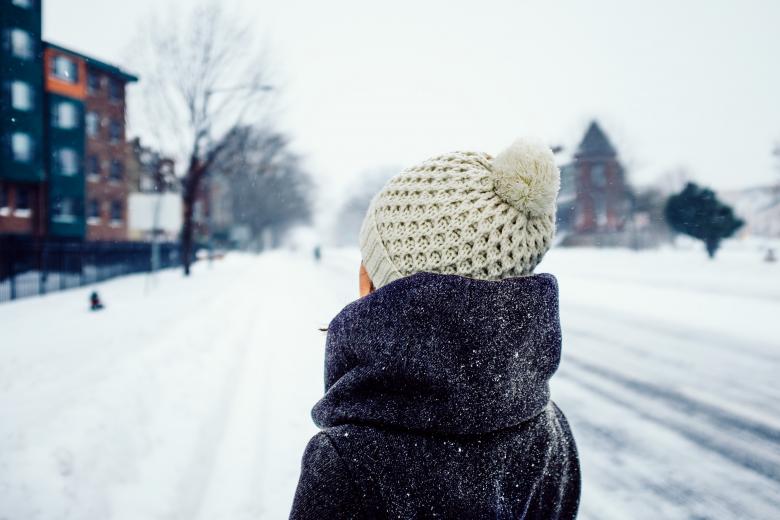 Free stock image of Snowfall created by Unsplash