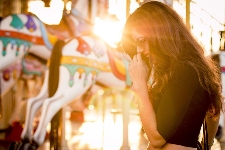 Free stock image of Girl at the Fair created by Pixabay