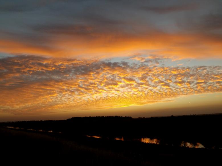 Free stock image of Sunset created by Pixabay