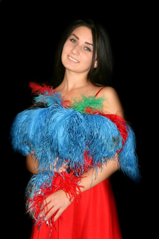 Free stock image of Girl in Red created by Pixabay