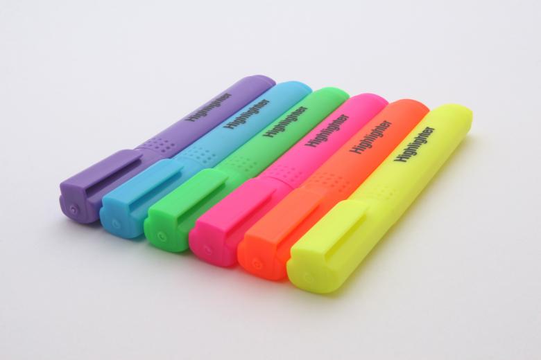 Free stock image of Highlighter created by Pixabay