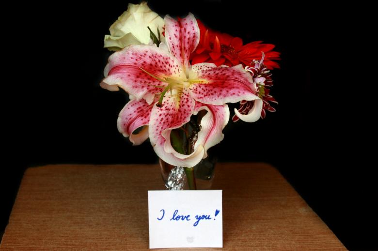 Free stock image of Fresh Flower - I love you created by Pixabay