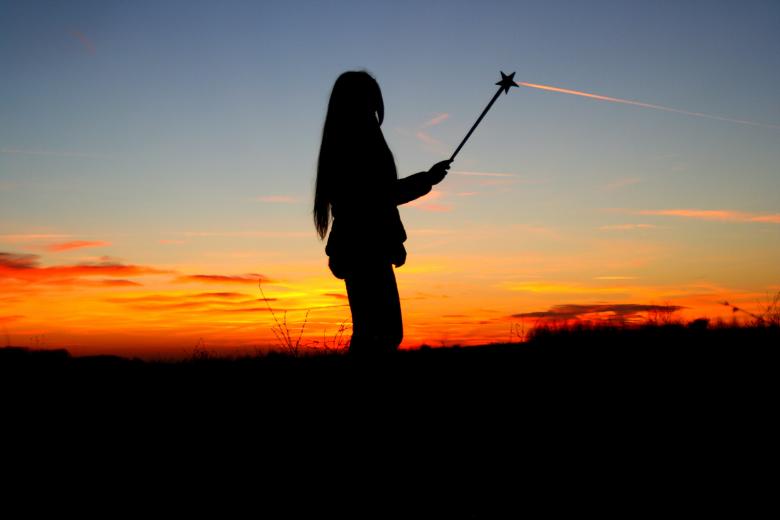 Free stock image of Girl in the Dark created by Pixabay