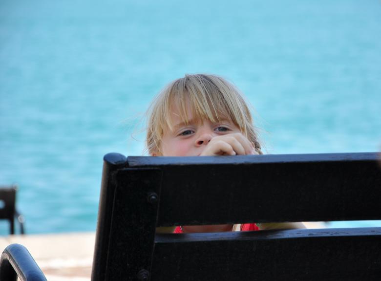Free stock image of Girl on the Beach created by Pixabay