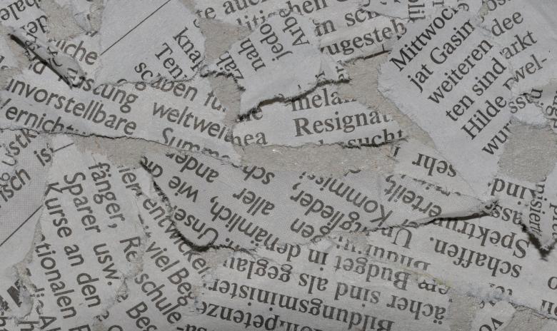 Free stock image of Newspaper created by Pixabay
