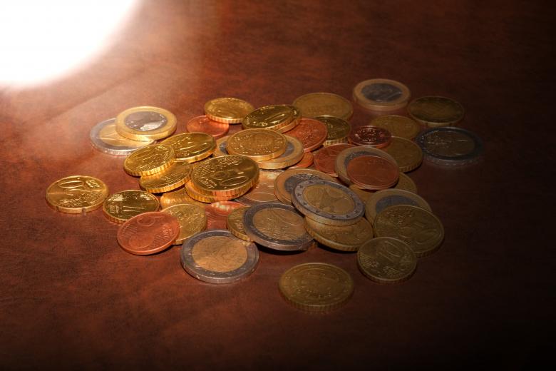 Free stock image of Coins created by Pixabay