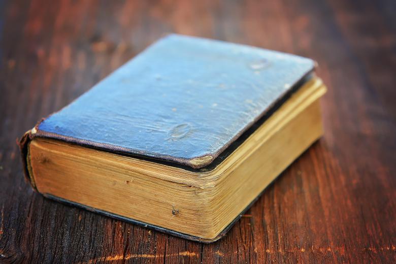 Free stock image of Old Book created by Pixabay