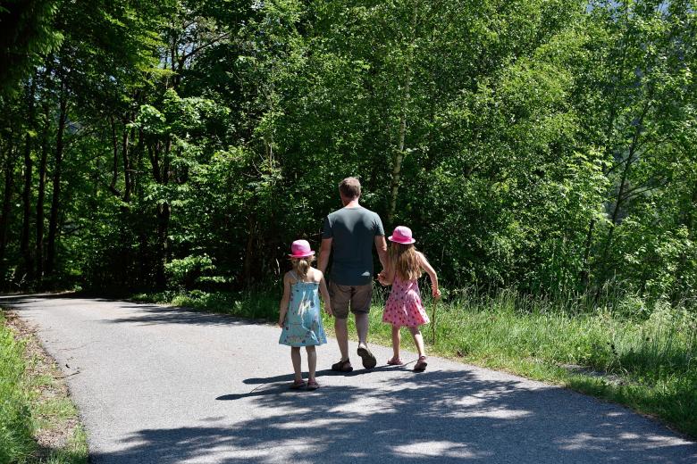 Free stock image of Family Walk created by Pixabay