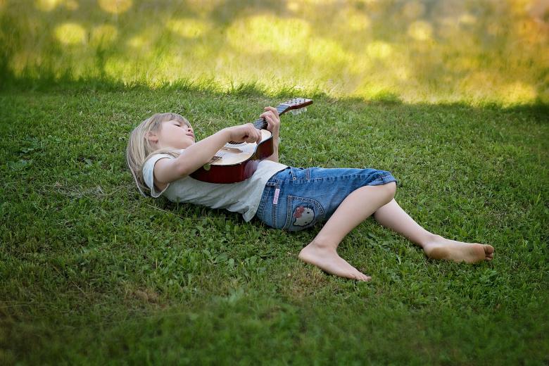 Free stock image of Guitarist created by Pixabay