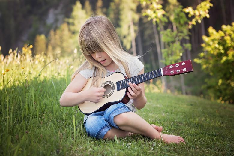 Free stock image of Guitarist created by Pixabay