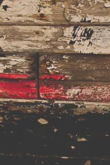 Free Stock Photo of Old Painted Wood Texture
