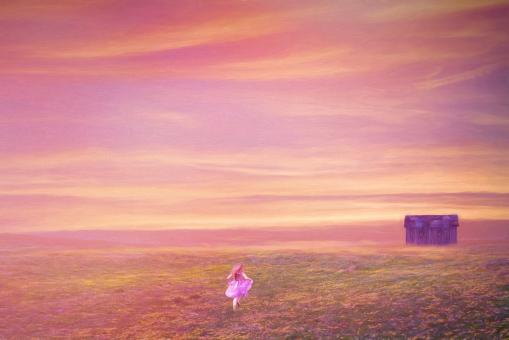 Free Stock Photo of Painting of a Girl