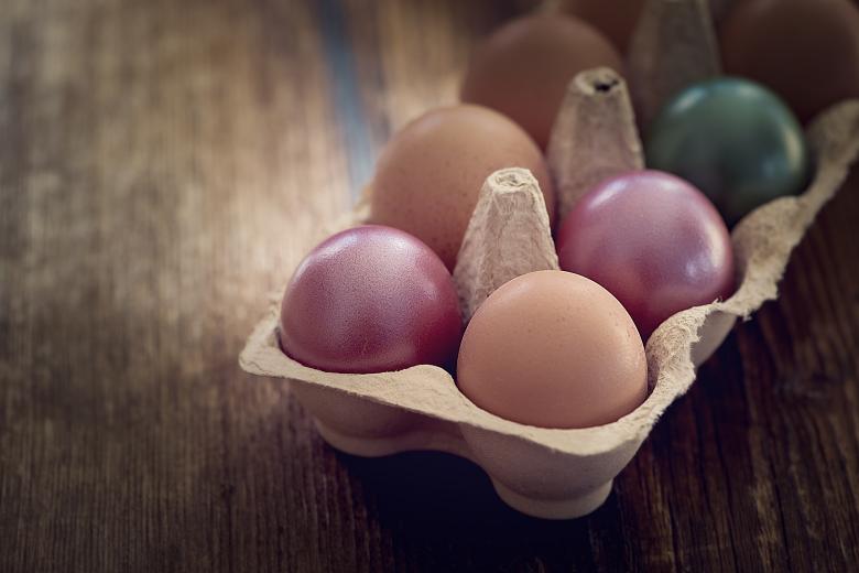 Free stock image of Colorful Eggs created by Pixabay