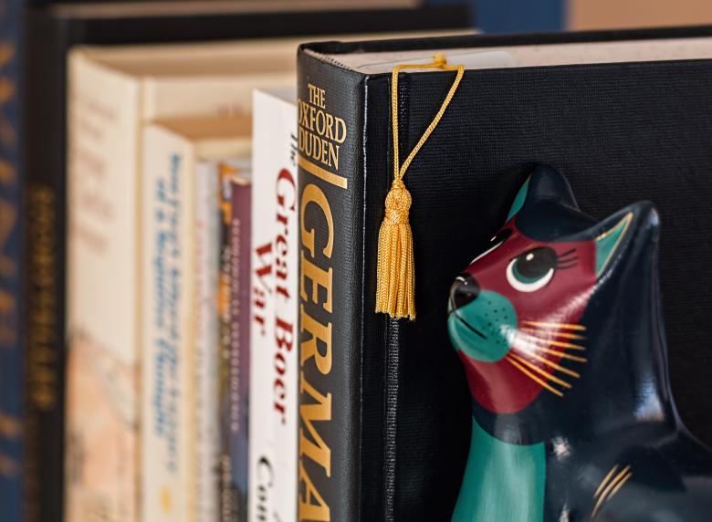 Free stock image of Book Shelf created by Pixabay