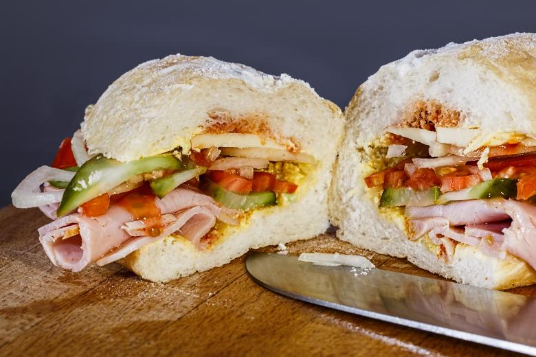Free stock image of Sandwich created by Pixabay