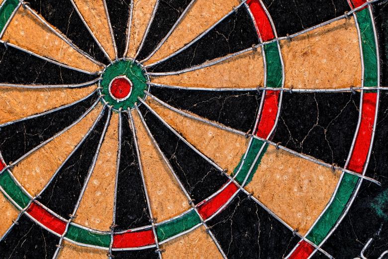 Free stock image of Target created by Pixabay