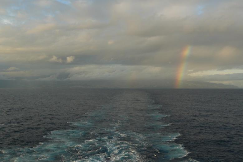 Free stock image of Rainbow created by Pixabay