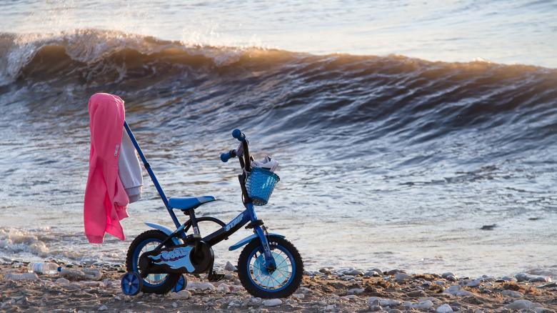 Free stock image of Bike on the Beach created by Mark Timberlake