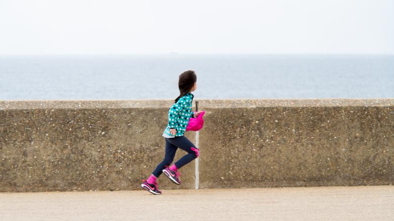 Free stock image of Little Girl Running created by Mark Timberlake