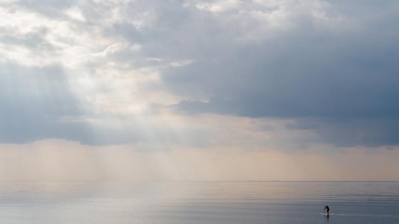 Free stock image of Alone in the Ocean created by Mark Timberlake