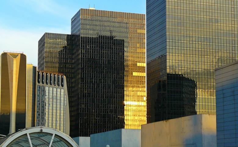Free stock image of Skyscrapers created by Pixabay