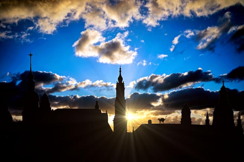 Free stock image of Dark City created by Pixabay