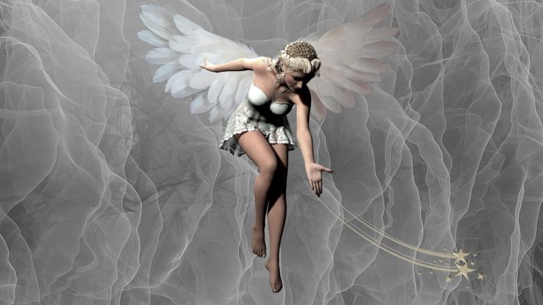 Free stock image of Angel created by Pixabay