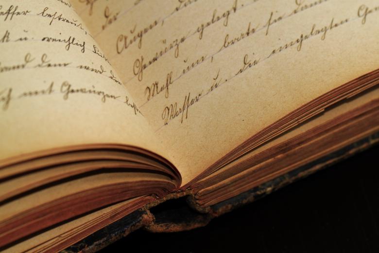 Free stock image of Notes in a book created by Pixabay