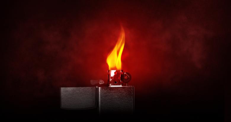 Free stock image of Lighter Flame created by Pixabay