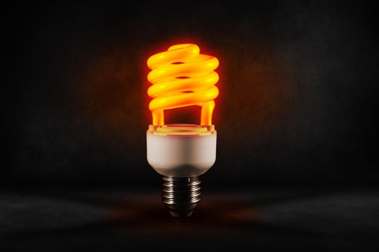 Free stock image of Glowing bulb created by Pixabay